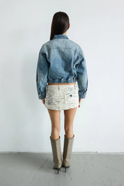 ABRAND RECYCLED DENIM JACKET – KIT