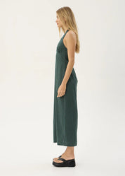 AFENDS ALEXA SEERSUCKER MAXI DRESS – REVERB PINE CHECK