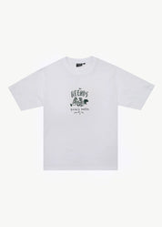 AFENDS CAMP FIRE BOXY TEE – WHITE