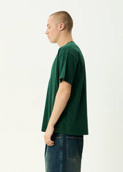 AFENDS CLOCK OFF BOXY TEE – WASHED PINE