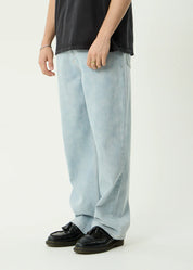 AFENDS PABLO DENIM BAGGY JEAN – STONE BLUE