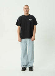 AFENDS PABLO DENIM BAGGY JEAN – STONE BLUE