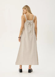 AFENDS VANIA SEERSUCKER MAXI DRESS – REVERB MOONBEAM CHECK