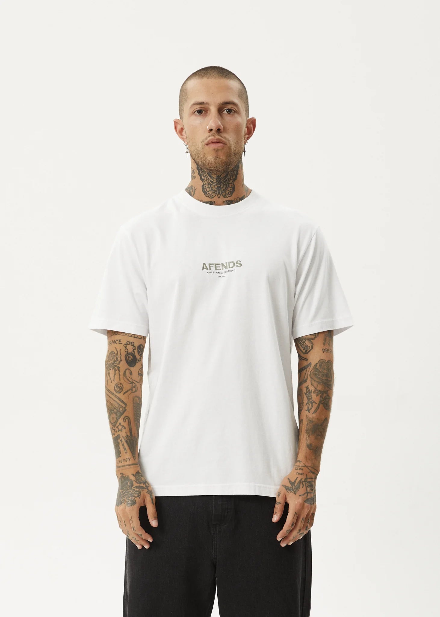AFENDS VINYL RETRO TEE