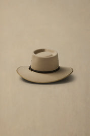 AKUBRA CATTLEMAN HAT IN SAND -  WIDE BRIM OUTBACK HAT