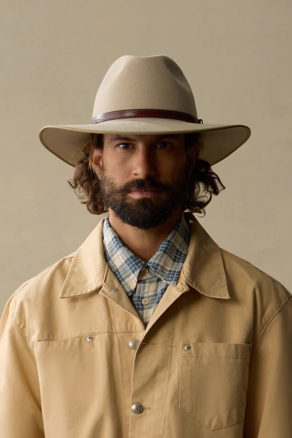 AKUBRA COOBER PEDY HAT SAND OUTBACK FELT AUSTRALIAN MADE