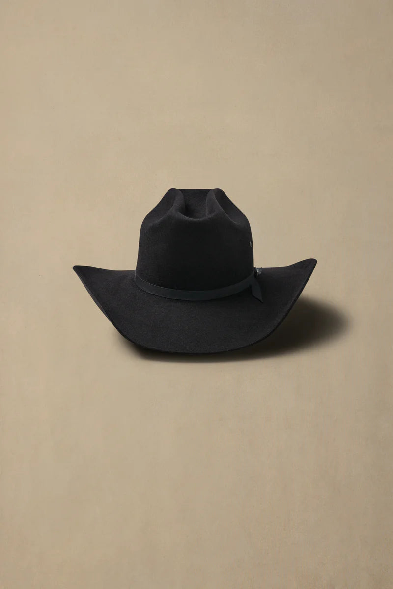 AKUBRA OUTBACK CLUB HAT BLACK LEGENDS SERIES LEE KERNAGHAN