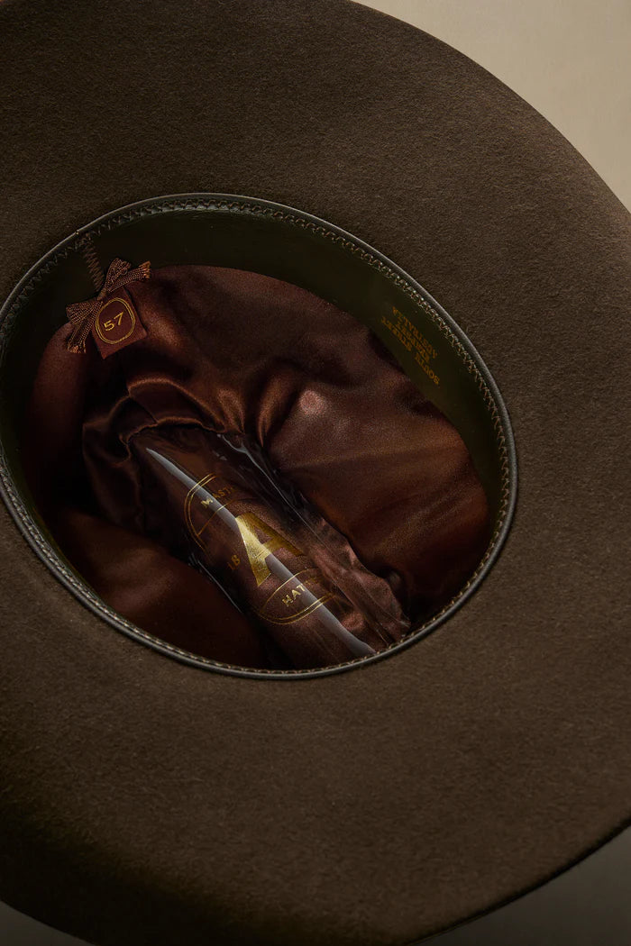 AKUBRA ROUGH RIDER – WESTERN STYLE OUTBACK FELT HAT