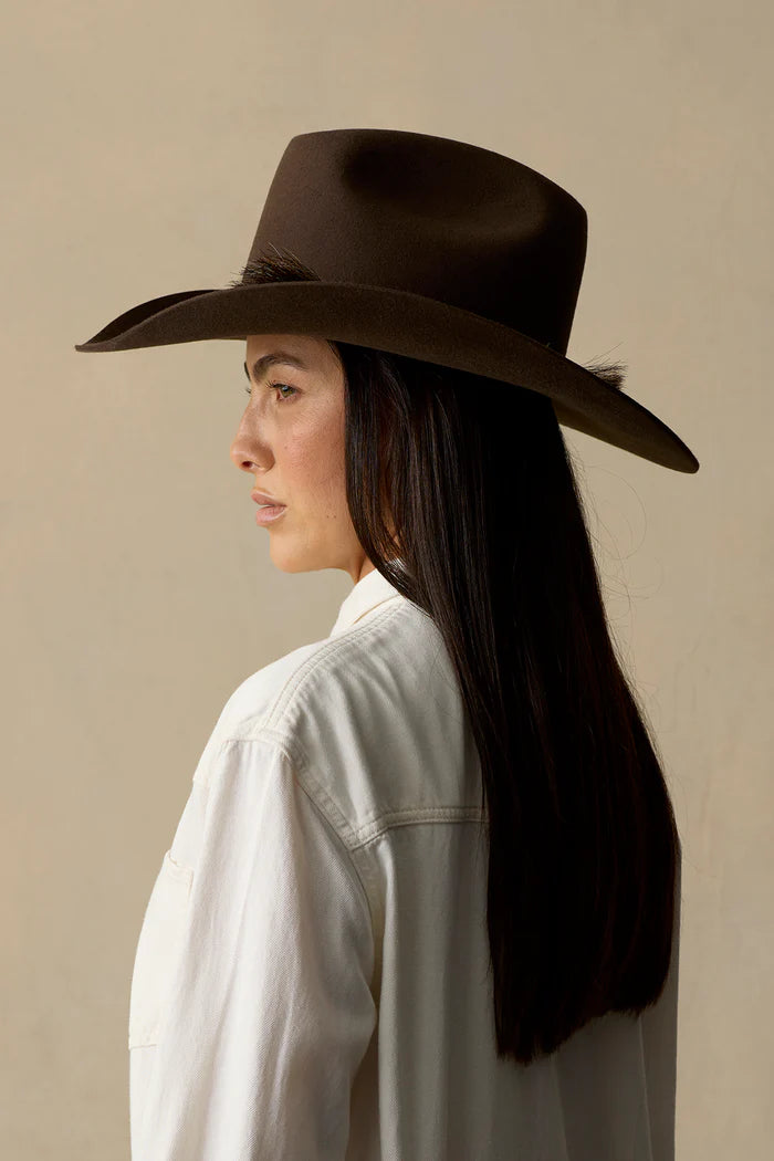 AKUBRA ROUGH RIDER – WESTERN STYLE OUTBACK FELT HAT