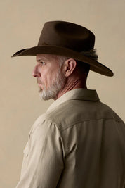 AKUBRA ROUGH RIDER – WESTERN STYLE OUTBACK FELT HAT