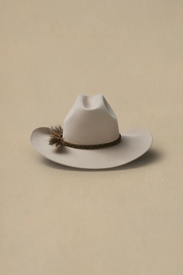 AKUBRA ROUGH RIDER HAT LIGHT SAND WESTERN OUTBACK FELT