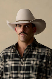 AKUBRA ROUGH RIDER HAT LIGHT SAND WESTERN OUTBACK FELT