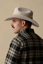 AKUBRA ROUGH RIDER HAT LIGHT SAND WESTERN OUTBACK FELT