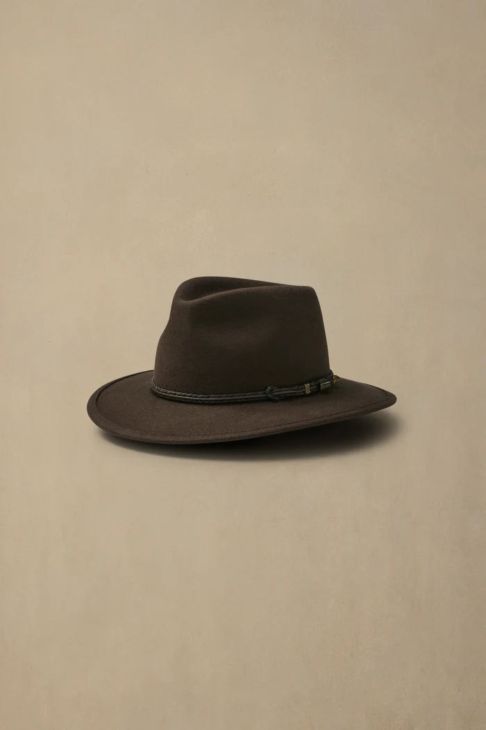 AKUBRA TRAVELLER – LIGHTWEIGHT PACKABLE ADVENTURE FELT HAT