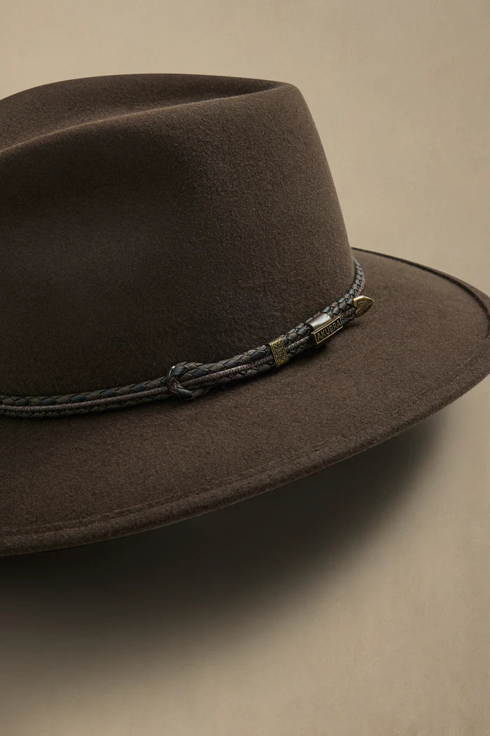 AKUBRA TRAVELLER – LIGHTWEIGHT PACKABLE ADVENTURE FELT HAT