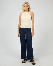 ALL ABOUT EVE DANNI TWIST TOP - OAT
