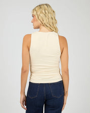ALL ABOUT EVE DANNI TWIST TOP - OAT