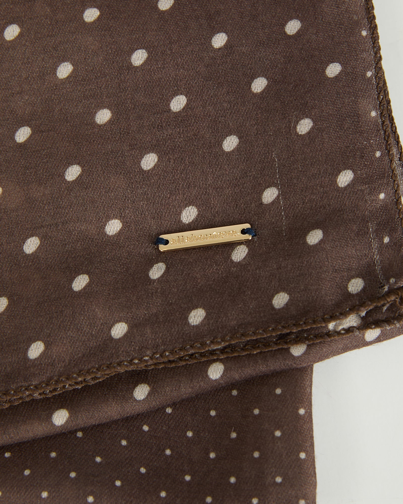 ALL ABOUT EVE DOTTIE HEADSCARF - BROWN
