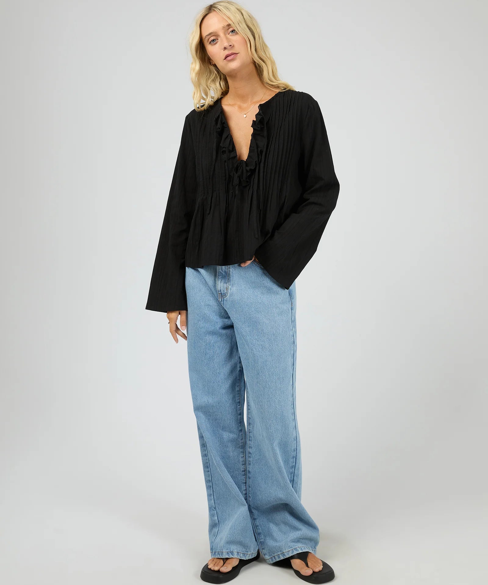 all-about-eve-nyxie-ruffle-top-black1.webp