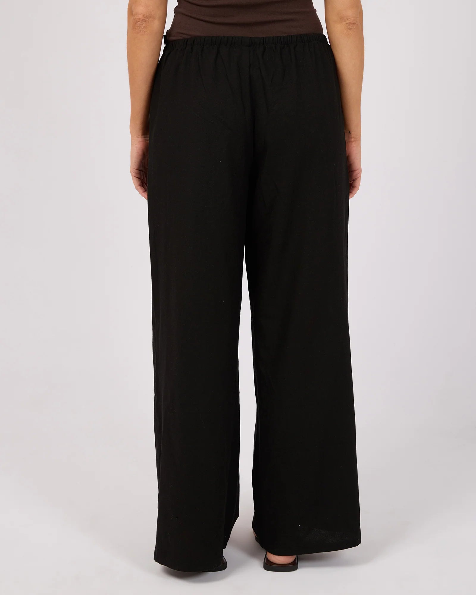 ALL ABOUT EVE PETRA DRAWSTRING PANTS - BLACK