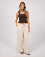 ALL ABOUT EVE PETRA DRAWSTRING PANTS - OAT