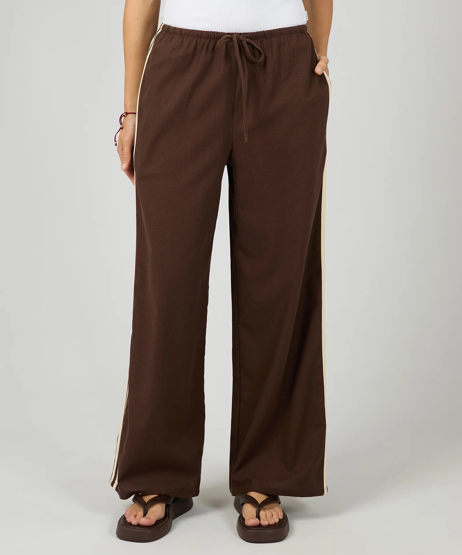 all-about-eve-west-coast-stripe-pants-brown.webp