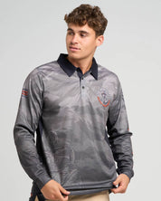 THE MAD HUEYS ANCHOR MANAGEMENT UPF 50+ FISHING JERSEY