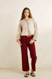 RHYTHM BAKLAVA CARDIGAN – WOMENS OMBRE KNIT CARDIGAN