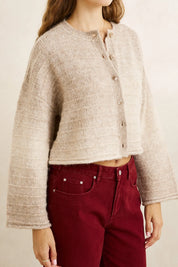 RHYTHM BAKLAVA CARDIGAN – WOMENS OMBRE KNIT CARDIGAN