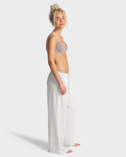 BILLABONG BEACH BOUND WOMENS BEACH PANTS BLUE MIST SUMMER SURF TROUSERS