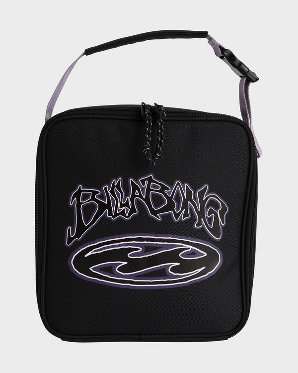 BILLABONG ALL DAY LUNCHBOX MENS INSULATED COOLER BAG WORK LUNCH BAG BLACK