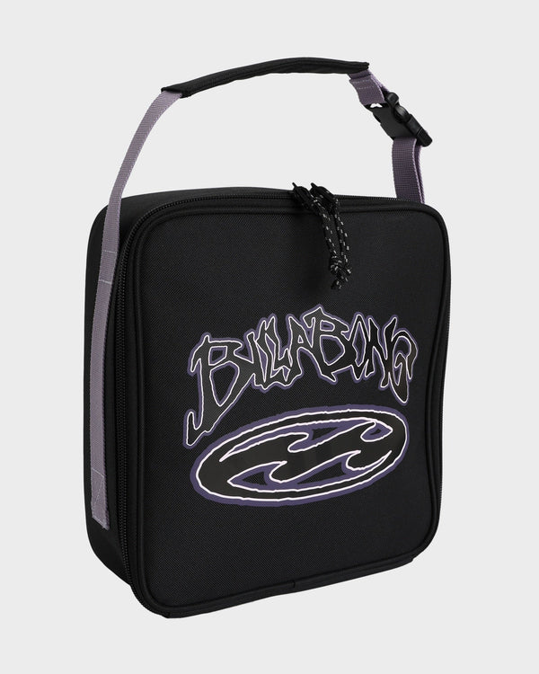 BILLABONG ALL DAY LUNCHBOX MENS INSULATED COOLER BAG WORK LUNCH BAG BLACK
