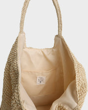 BILLABONG ALL DAY ME STRAW BAG – WOMENS BEACH TOTE SUMMER BAG NATURAL