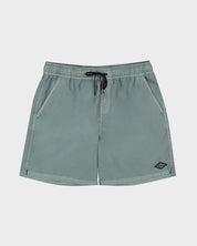 BILLABONG ALL DAY OVERDYE LAYBACK 17" BOARDSHORTS – MENS EASY SURF SHORTS IN JADE