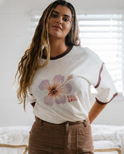 BILLABONG ALL DAY PARADISE T-SHIRT – SALT CRYSTAL