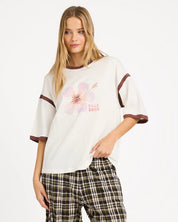 BILLABONG ALL DAY PARADISE T-SHIRT – SALT CRYSTAL