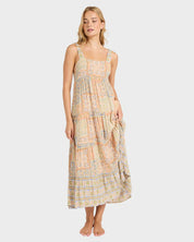 BILLABONG ALL GOOD MIDI DRESS TWILIGHT BLUE
