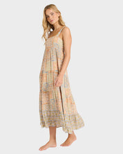 BILLABONG ALL GOOD MIDI DRESS TWILIGHT BLUE