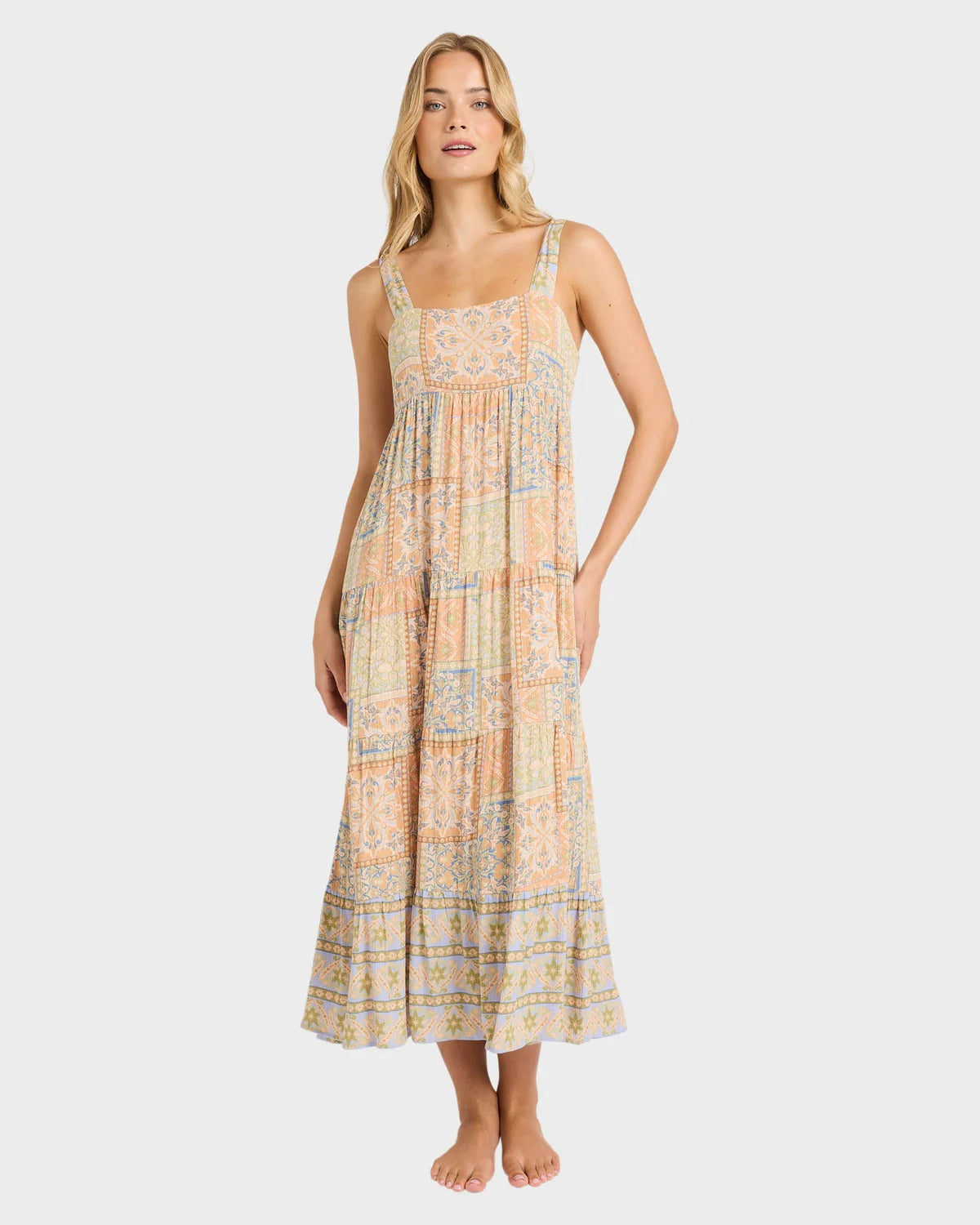 BILLABONG ALL GOOD MIDI DRESS TWILIGHT BLUE