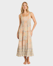 BILLABONG ALL GOOD MIDI DRESS TWILIGHT BLUE