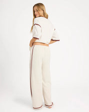 BILLABONG BACK TO IT WIDE LEG TRACKPANTS SALT CRYSTAL