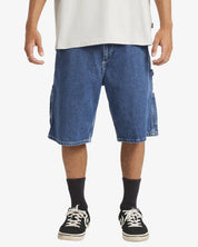 BILLABONG BAD DOG WORKWEAR 21" SHORTS OCEAN WASH