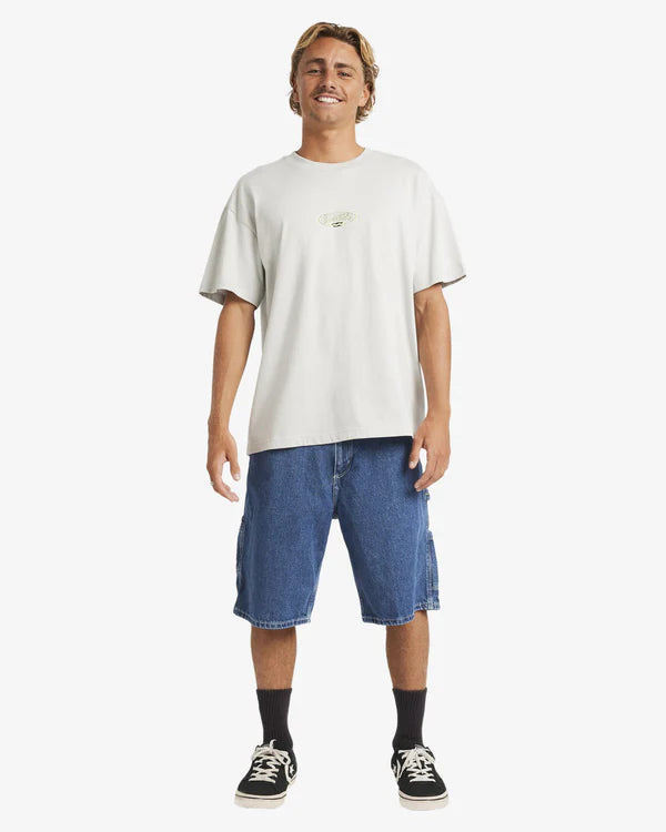 BILLABONG BAD DOG WORKWEAR 21" SHORTS OCEAN WASH