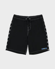 BILLABONG BONG FLY LAYBACK BOARDSHORTS – BOYS 8-16 ELASTIC WAIST BLACK
