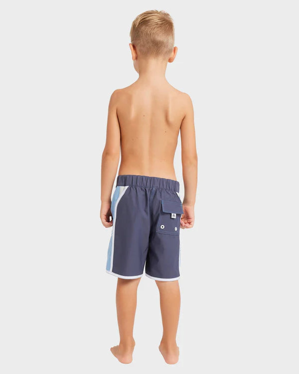 BILLABONG BOYS 2-7 DBAH BIO WAVE 13 INCH BOARDSHORTS VINTAGE INDIGO SURF
