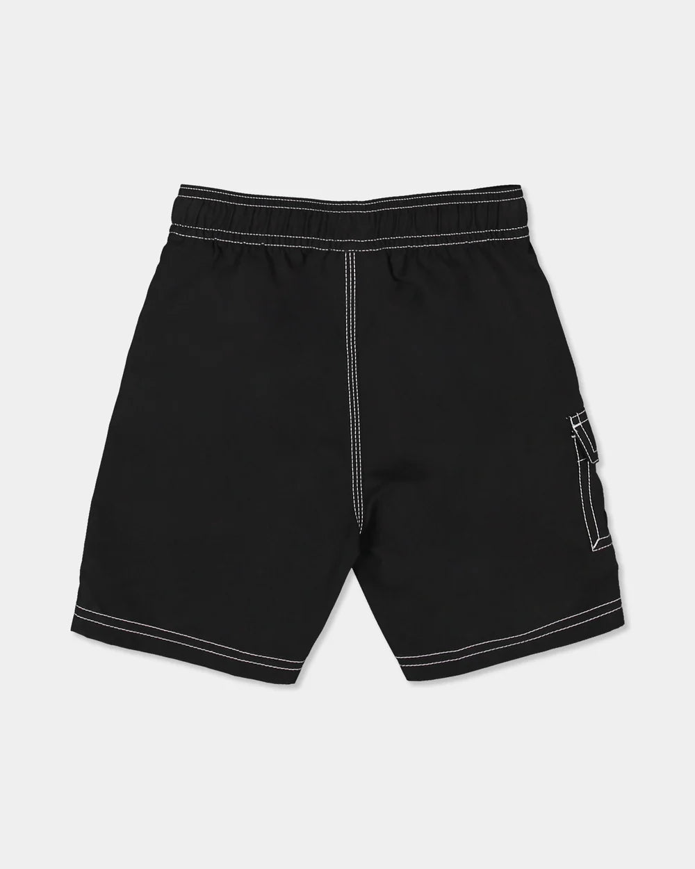 BILLABONG BOYS 2-7 GROMS THROW ON 13" BOARDSHORTS – BLACK