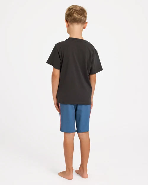 BILLABONG BOYS 2-7 ROTOR DIAMOND T-SHIRT – RAVEN