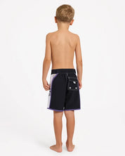 BILLABONG BOYS 2-7 SPEC DBAH BIO WAVE PRO 13" BOARDSHORTS – BLACK