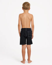 BILLABONG BOYS 2-7 SPEC PULSE OG 13" BOARDSHORTS – BLACK