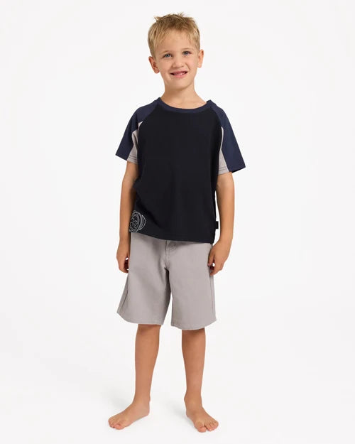BILLABONG BOYS 2-7 SPEC SYSTEMS T-SHIRT – BLACK